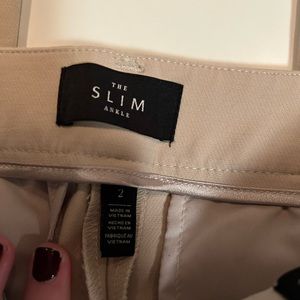 Brand new White House Black Market khaki pants. Size 2. Perfect condition. NWOT